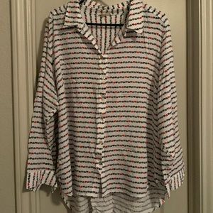 Jane and Delancey long sleeve top